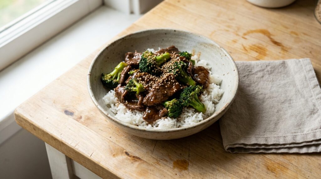 Beef and Broccoli 34g Protein