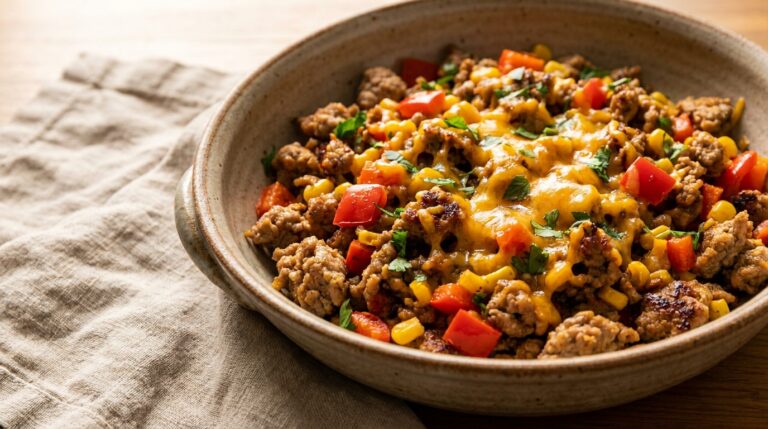 Ground Turkey Skillet Dinner