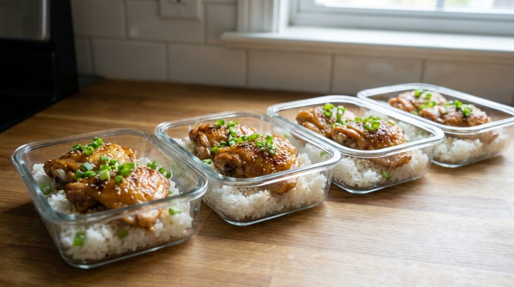 Honey Garlic Chicken Thighs