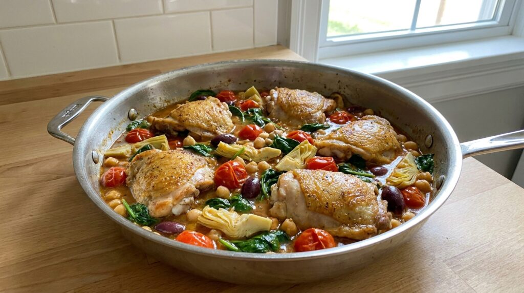 Mediterranean Chicken Dinner