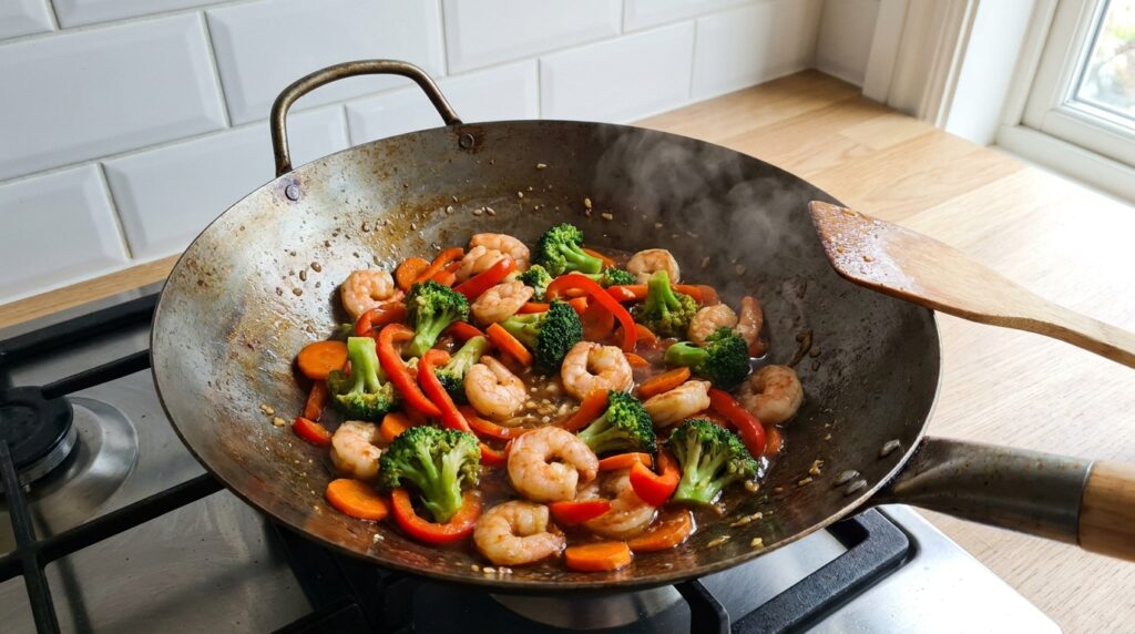 Protein Shrimp Stir Fry