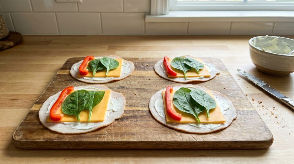 Turkey Cheese Roll-Ups