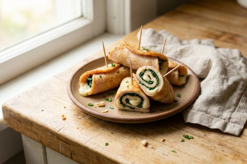 Turkey Cheese Roll-Ups