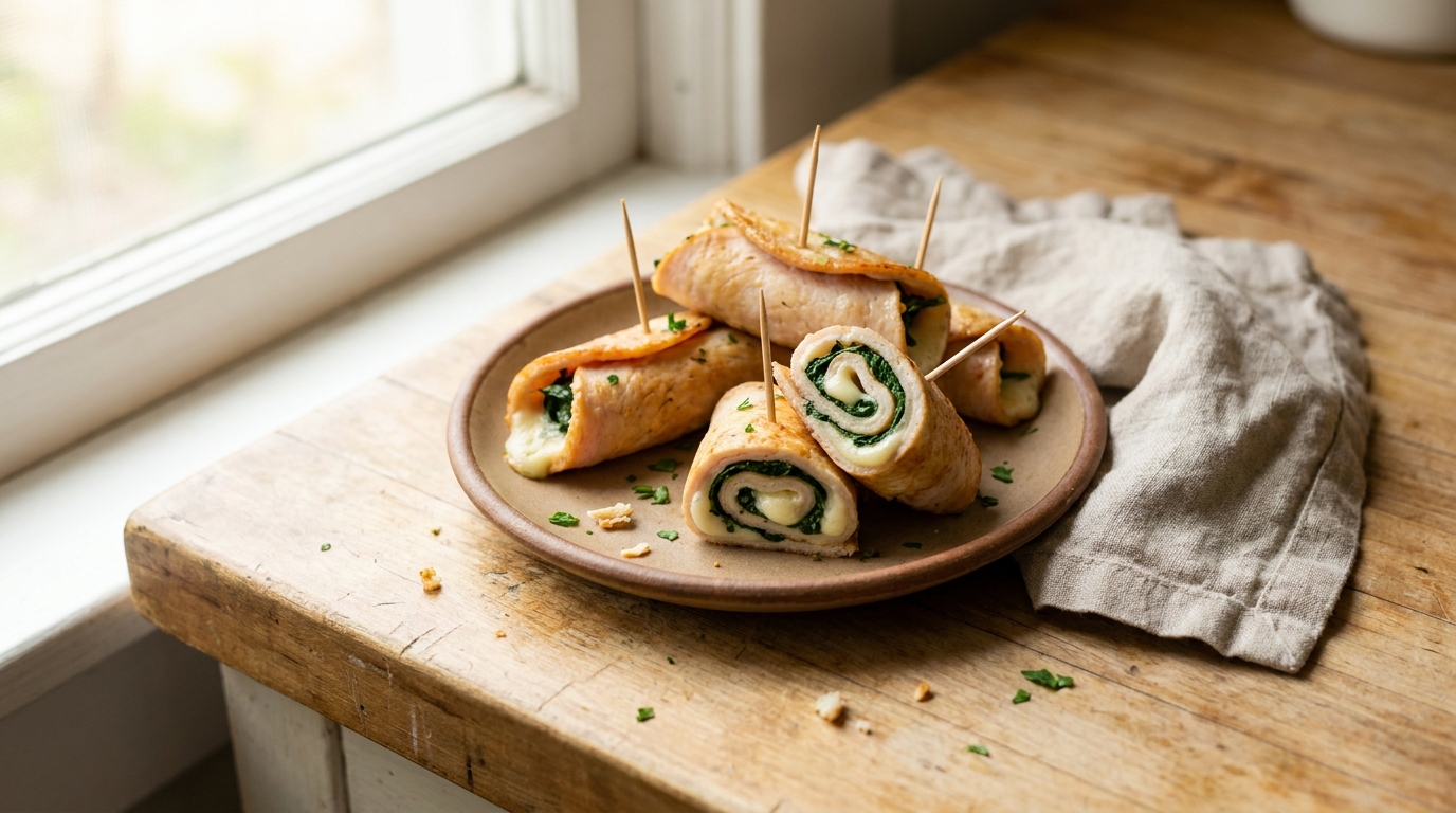 Turkey Cheese Roll-Ups
