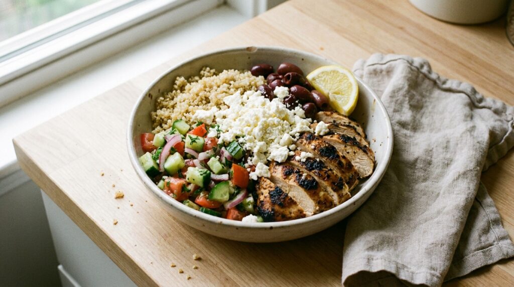 Greek Chicken Bowl 2