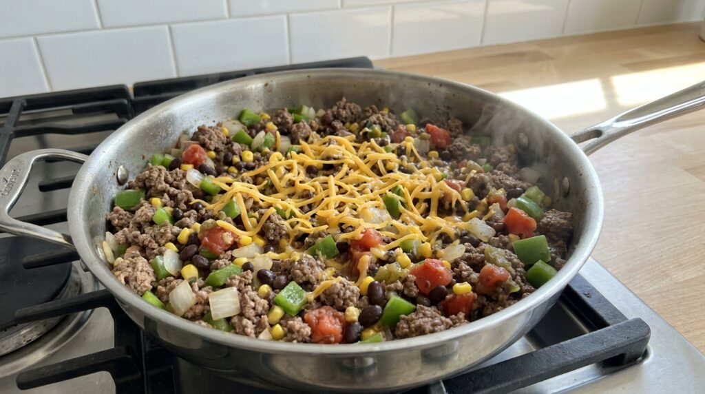 Ground Beef Skillet Dinner
