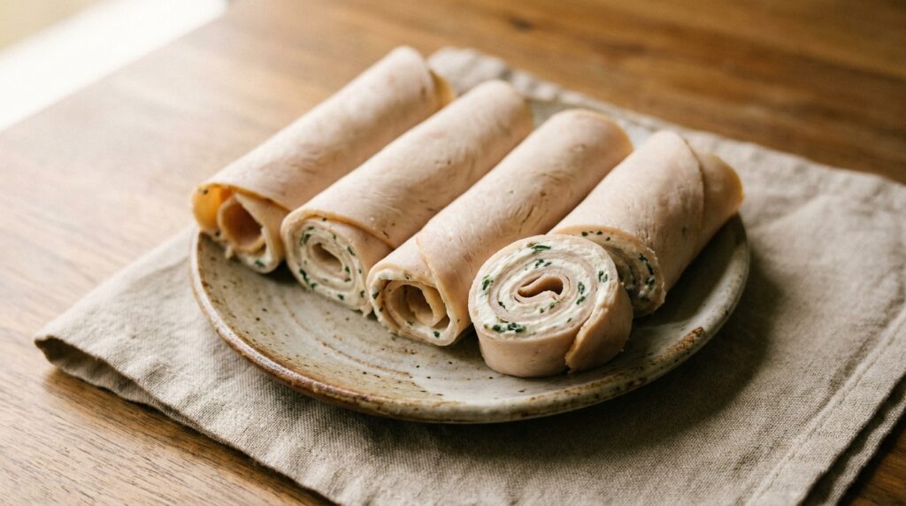 Turkey Cheese Roll-Ups